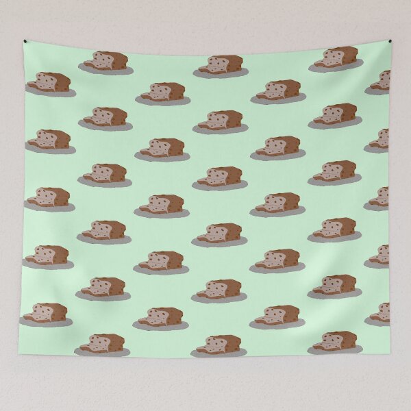 Item preview, Banana bread on a plate sliced designed and sold by Keiartz.