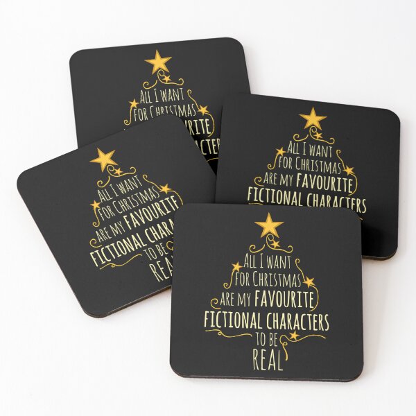 Item preview, all I want for christmas are my favourite fictional characters to be real #1  designed and sold by afredkaebia.
