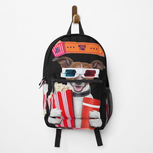 Item preview, Dog Wearing 3D Glasses Holding Popcorn designed and sold by universegrace.