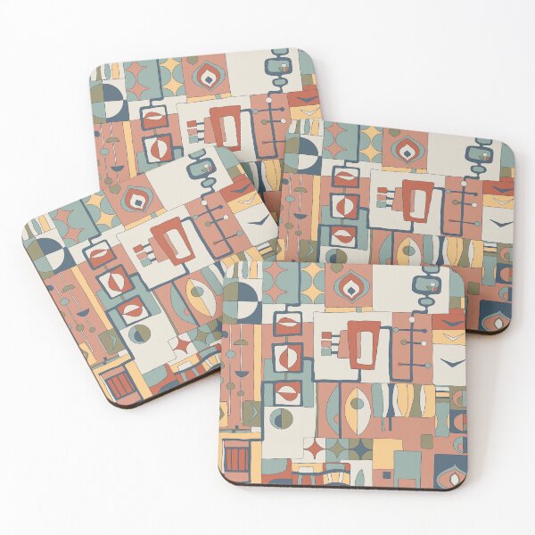 Item preview, Mid Century Modern All Over Print designed and sold by Unhinged Heather.
