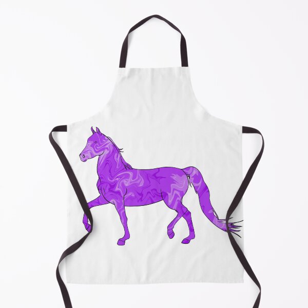 Item preview, Mixed-Up Morgan Horse Trotting Purple designed and sold by theaadesigns.