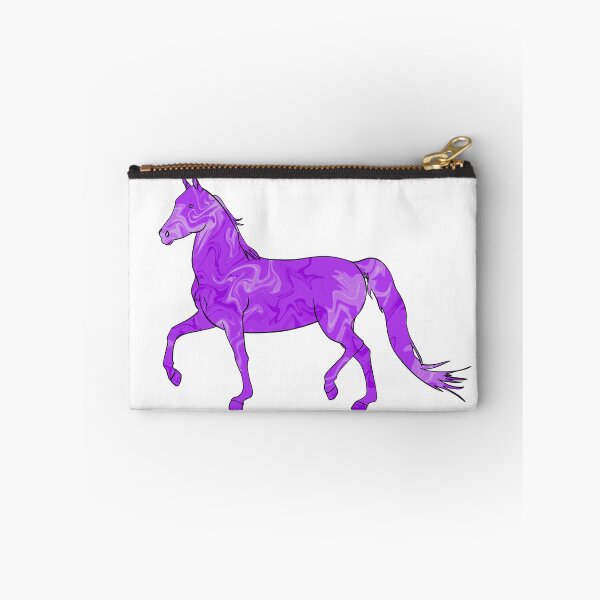 Item preview, Mixed-Up Morgan Horse Trotting Purple designed and sold by theaadesigns.