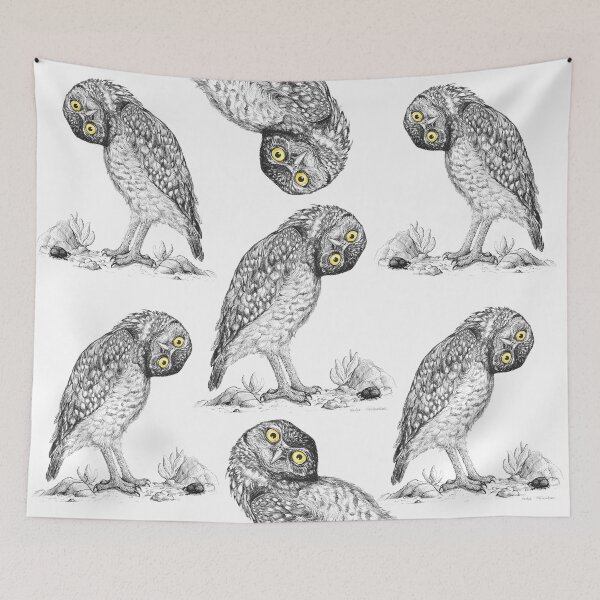 Item preview, Burrowing Owl - A Matter of Perspective - by Nadya Neklioudova designed and sold by Nadya Neklioudova.