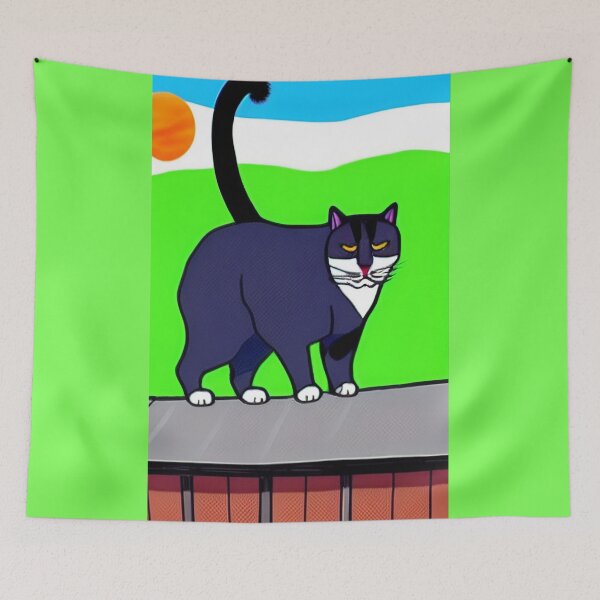 Item preview, Cat on a hot tin roof designed and sold by David-Howells.