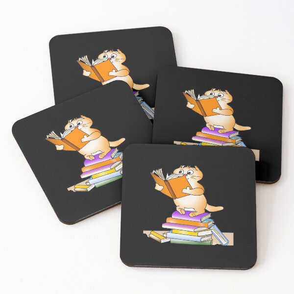Item preview, Cat I Read Banned Books Funny Bookworms Reading Book designed and sold by ImagesDesigns.