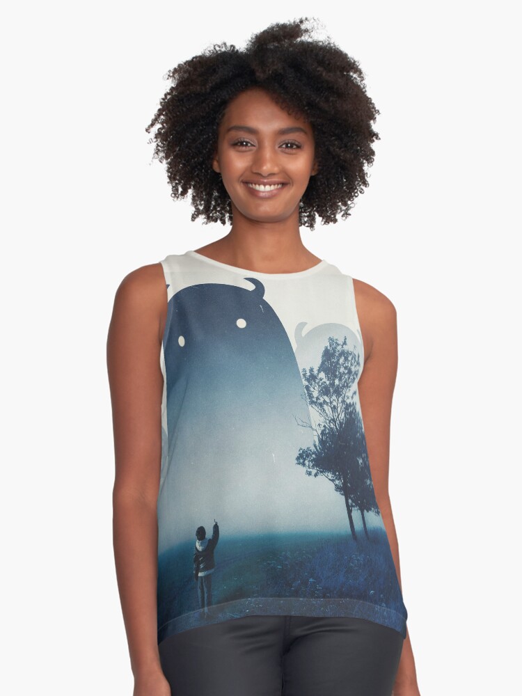 Item preview, Sleeveless Top designed and sold by hotamr.