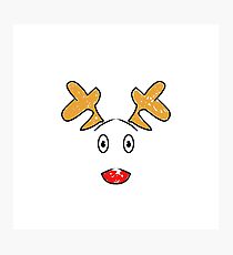 Red nose Photographic Print