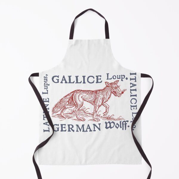 Item preview, Medieval Wolf with Translations from year 1560 designed and sold by pelagio.