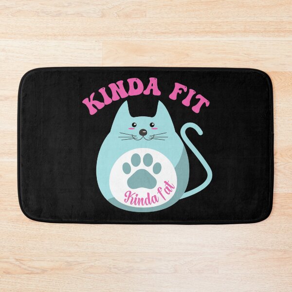 Item preview, Kinda fit kinda fat - body positivity designed and sold by EvergreenWhimsy.
