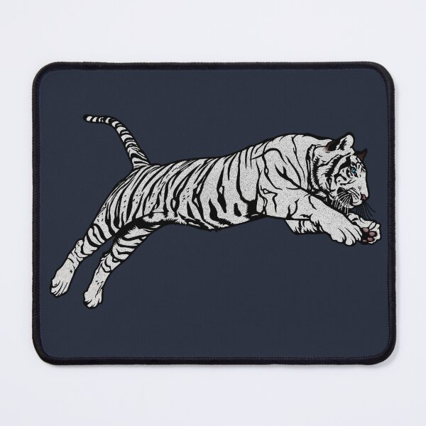 Item preview, Leaping WhiteTiger designed and sold by rmcbuckeye.