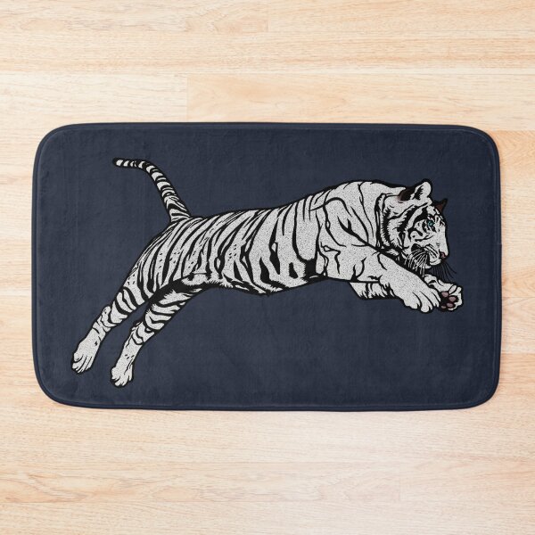 Item preview, Leaping WhiteTiger designed and sold by rmcbuckeye.