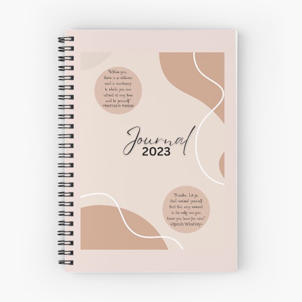 Item preview, Inspirational Journal 2023 designed and sold by augustprints.