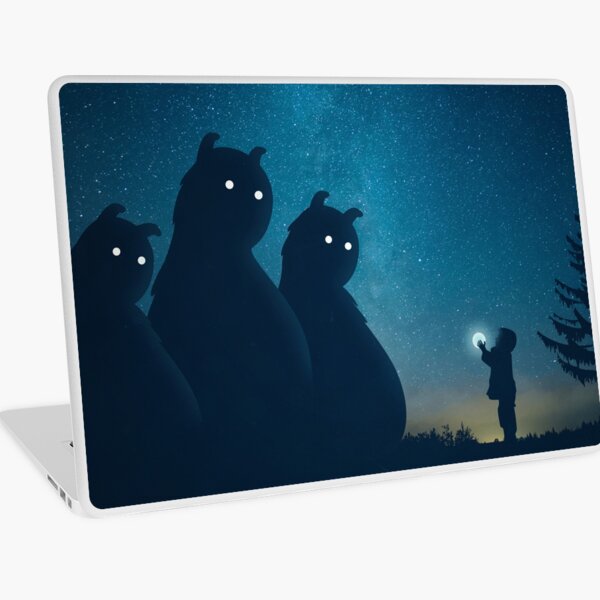 The Gift (blue) Laptop Skin