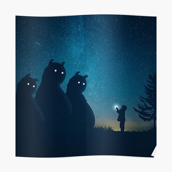 The Gift (blue) Poster