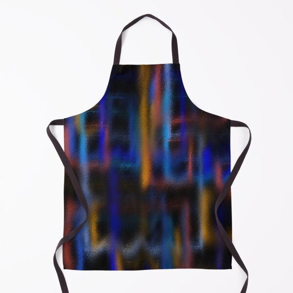 Item preview, Blurry Optical Illusion Neon Northern Lights Abstract Modern Minimalist Pattern Night designed and sold by hopecope.