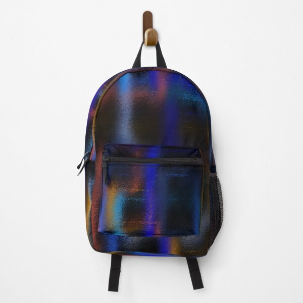 Item preview, Blurry Optical Illusion Neon Northern Lights Abstract Modern Minimalist Pattern Night designed and sold by hopecope.
