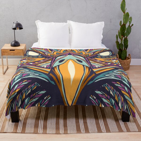 Item preview, Aztec Eagle Face designed and sold by bernardsalunga.