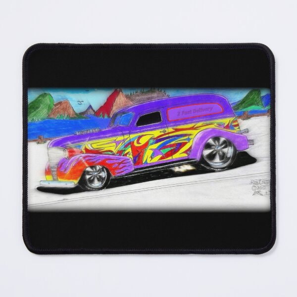 Item preview, HOT ROD ART // 2 Fast Delivery! designed and sold by Imagin8er.