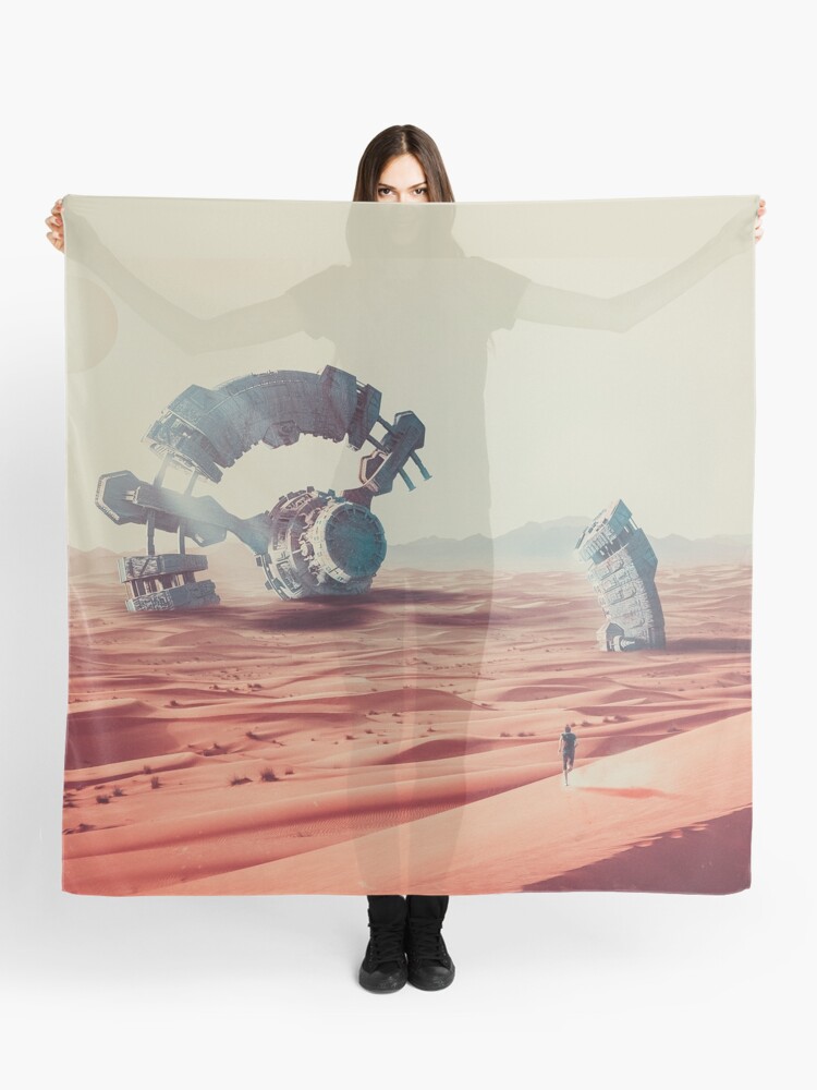 Thumbnail 1 of 3, Scarf, I'm Coming Home designed and sold by hotamr.