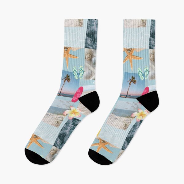 Item preview, Fun Beachy Collage - Day at The Beach designed and sold by Femme Pastel Collective.