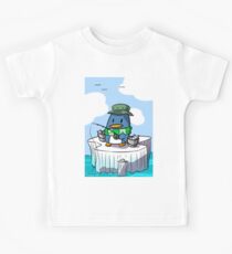 Fishing Penguin Kids Tee