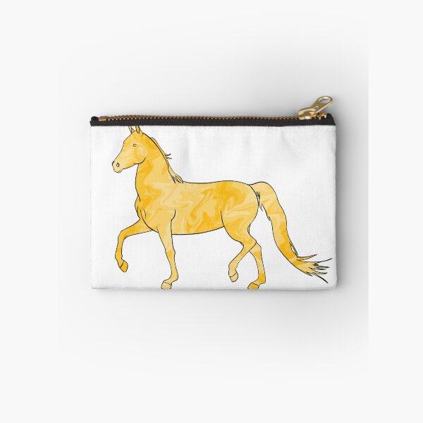 Item preview, Mixed-Up Morgan Horse Trotting Yellow designed and sold by theaadesigns.