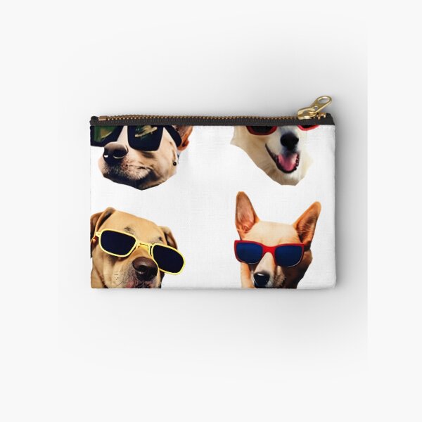 Item preview, Dogs With Glasses designed and sold by MuffinMeng ⭐⭐⭐⭐⭐.