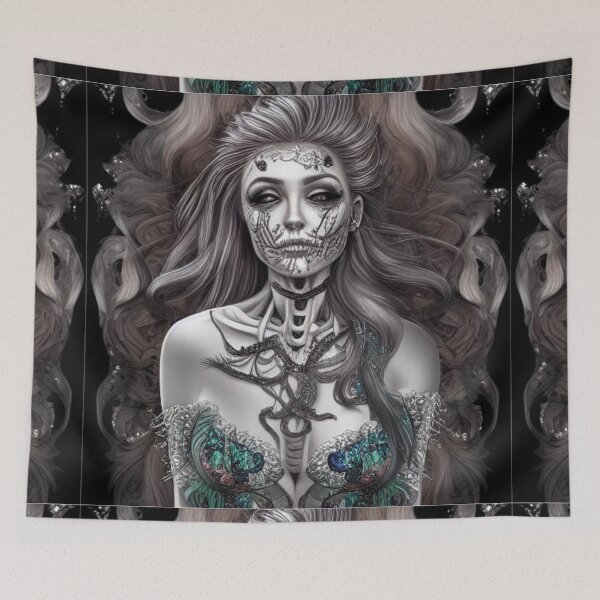 Item preview, Skeleton Bride -Halloween 4 designed and sold by KVDcreations.