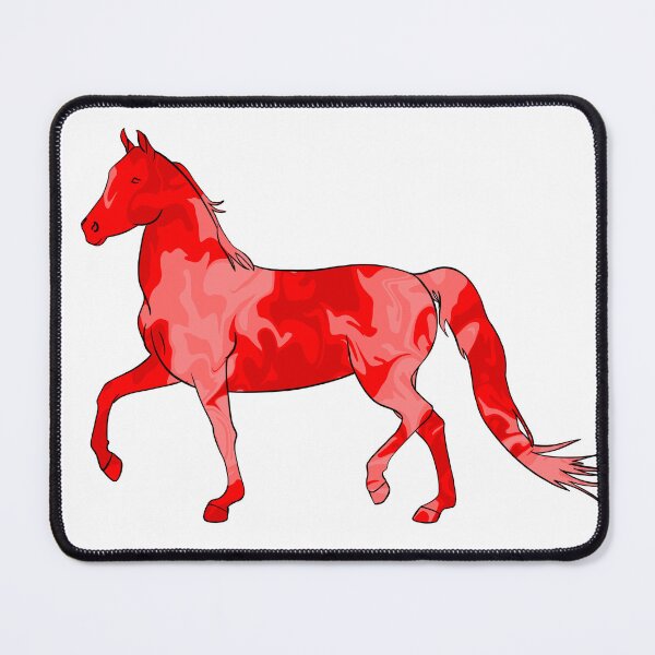 Item preview, Mixed-Up Morgan Horse Trotting Red designed and sold by theaadesigns.