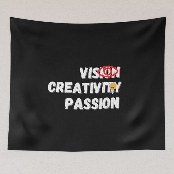 Item preview, Vision Creativity Passion designed and sold by NikkosDesigns.