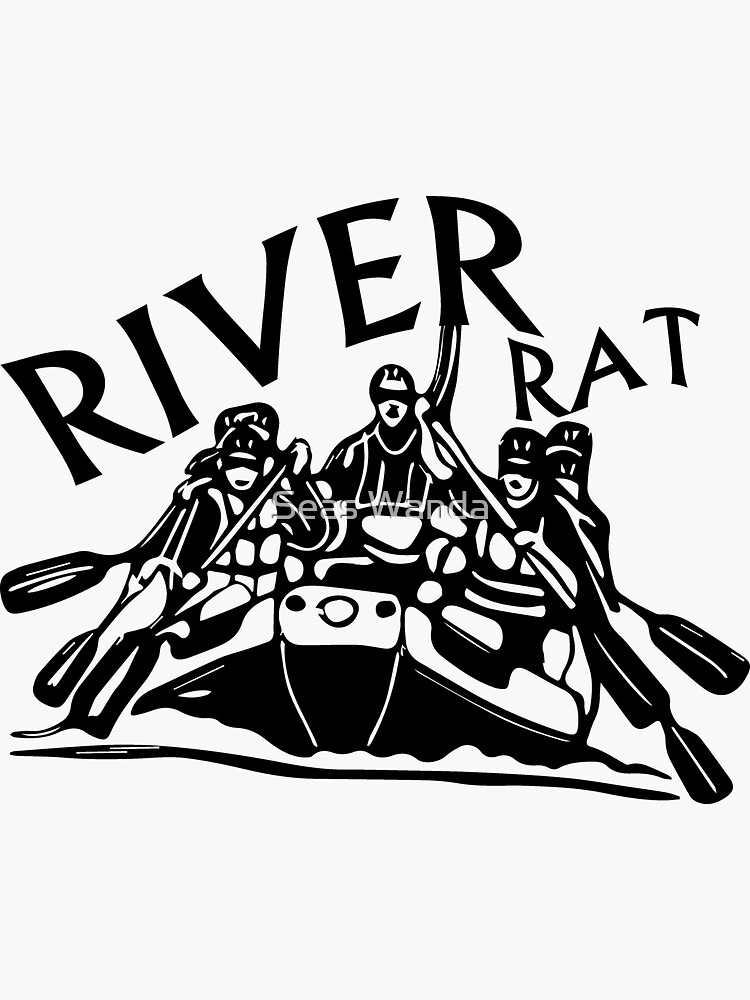 Whitewater Rafting Gift River Rat