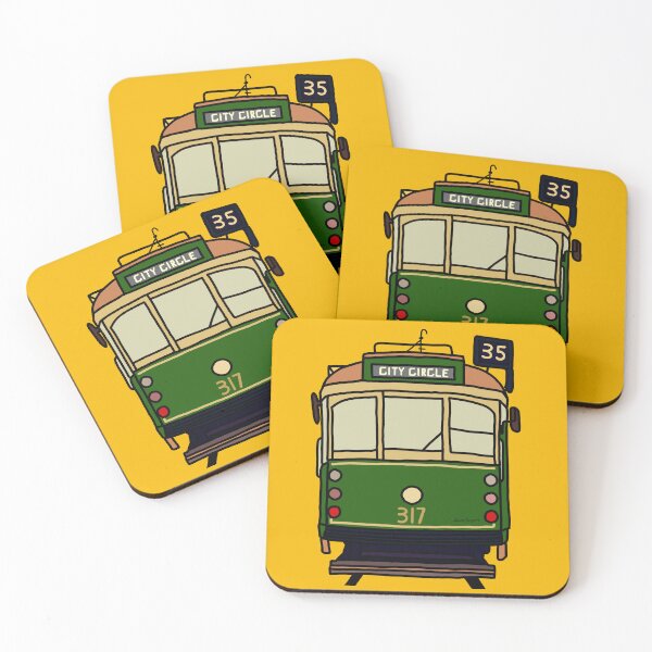 Item preview, Melbourne Tram No.35 to City Circle designed and sold by spiralpaper.