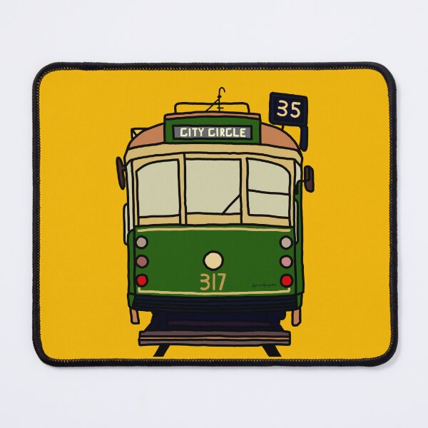 Artikelvorschau, Melbourne Tram Nr.35 bis City Circle entworfen und verkauft von spiralpaper.