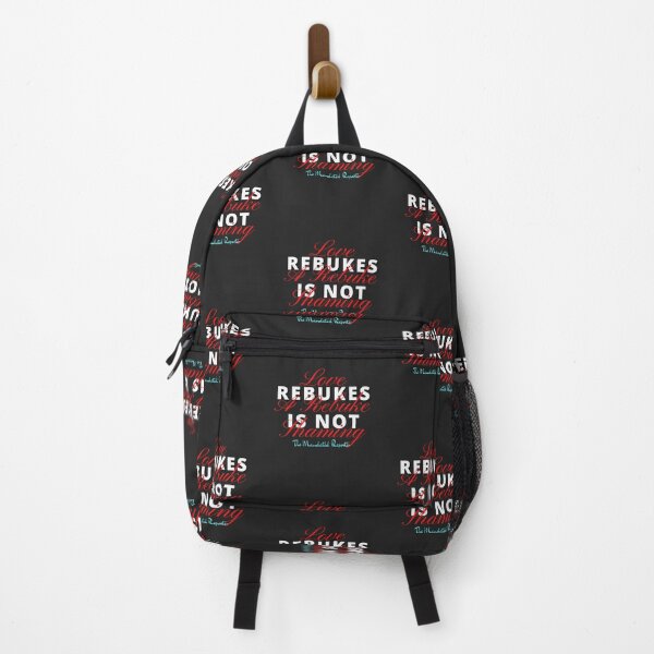 Item preview,  Love Rebukes. A Rebuke is Not Shaming. - Black designed and sold by TheReporter1.