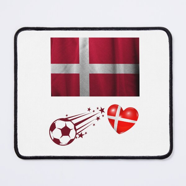 Item preview, Denmark Map Flag designed and sold by Tienda-Vane.