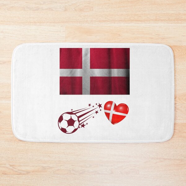 Item preview, Denmark Map Flag designed and sold by Tienda-Vane.