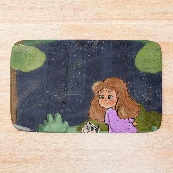 Item preview, Fluffy and the little girl  designed and sold by Highlight-art.