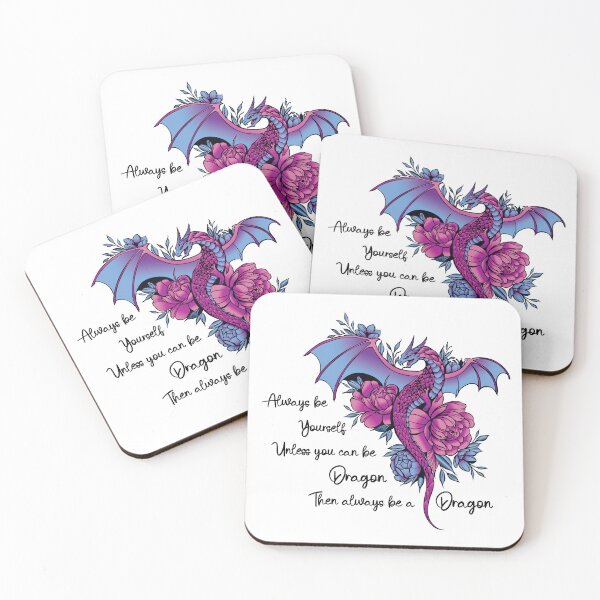 Item preview, Always be a Dragon designed and sold by GeekyGoddess.