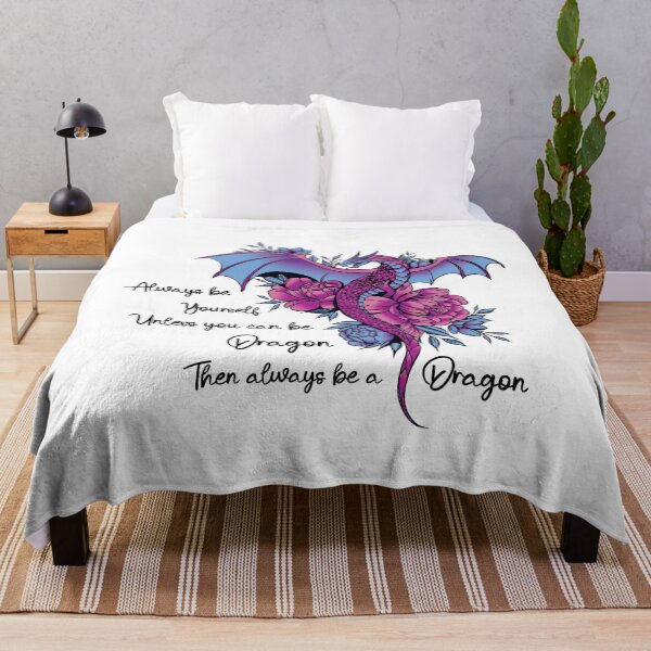 Item preview, Always be a Dragon designed and sold by GeekyGoddess.