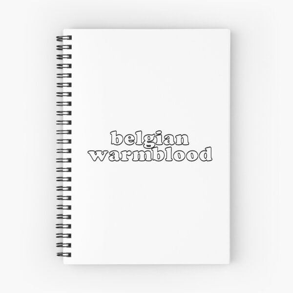 Item preview, Belgian Warmblood Horse Bubble Letters designed and sold by theaadesigns.