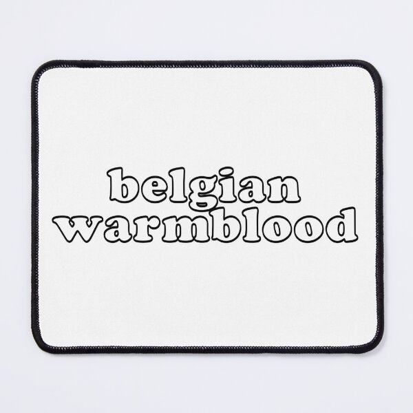 Item preview, Belgian Warmblood Horse Bubble Letters designed and sold by theaadesigns.