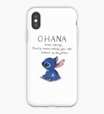 Ohana Means Family iPhone Case