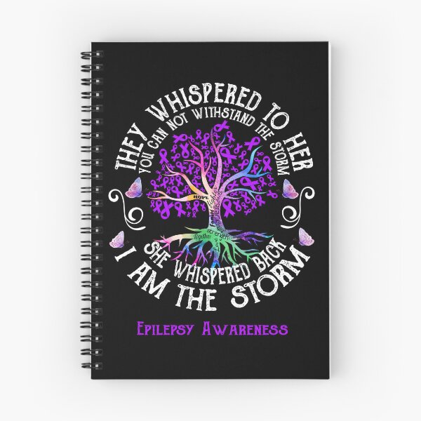 Item preview, Epilepsy Awareness - Epilepsy Warrior I Am The Storm designed and sold by RunningShop.