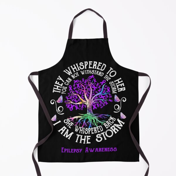 Item preview, Epilepsy Awareness - Epilepsy Warrior I Am The Storm designed and sold by RunningShop.