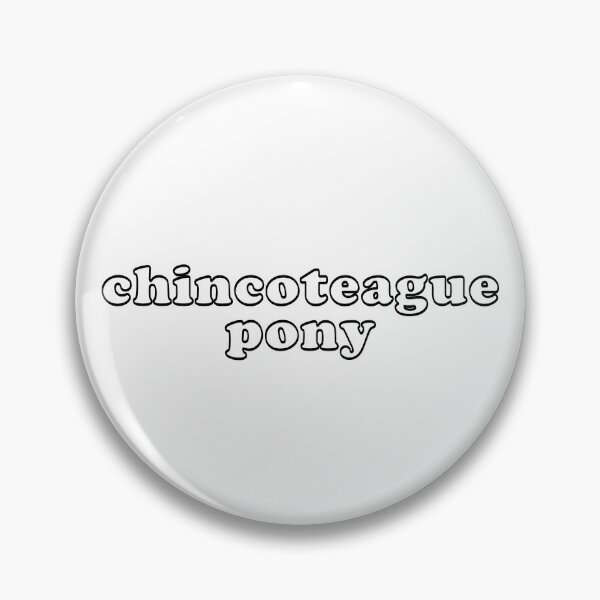 Item preview, Chincoteague Pony Bubble Letters designed and sold by theaadesigns.