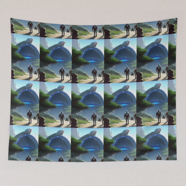 Item preview, TELEPORT EMBARKATION ON PLANET TAG designed and sold by sailorsam1805.