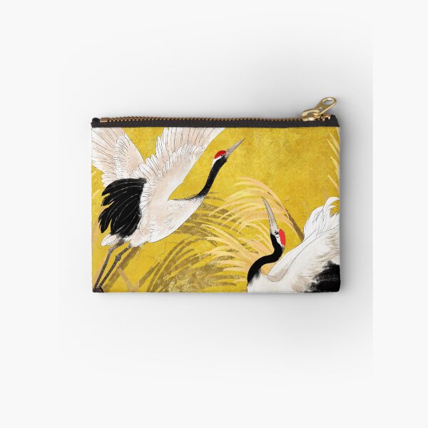 Item preview, Golden Japanese Cranes Oriental Traditional designed and sold by gani-75.