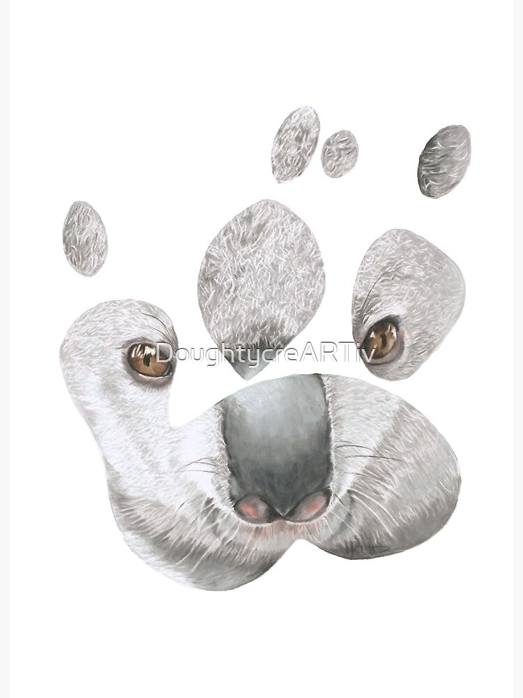 Koala paw Art Print by DoughtycreARTiv | Redbubble