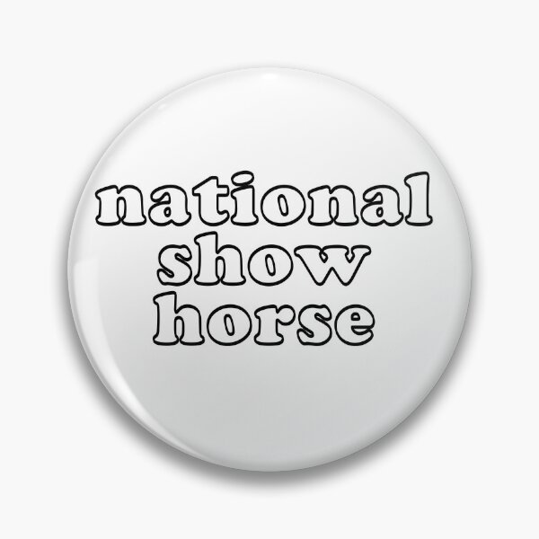Item preview, National Show Horse Bubble Letters designed and sold by theaadesigns.
