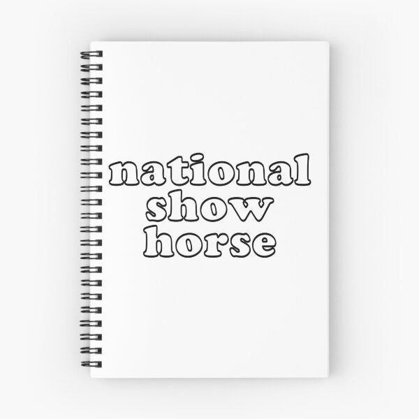 Item preview, National Show Horse Bubble Letters designed and sold by theaadesigns.